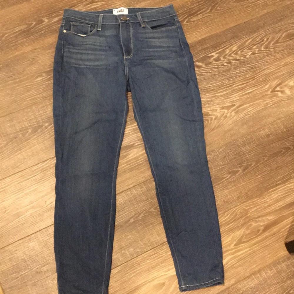 Paige denim size 28 barely worn jeans.